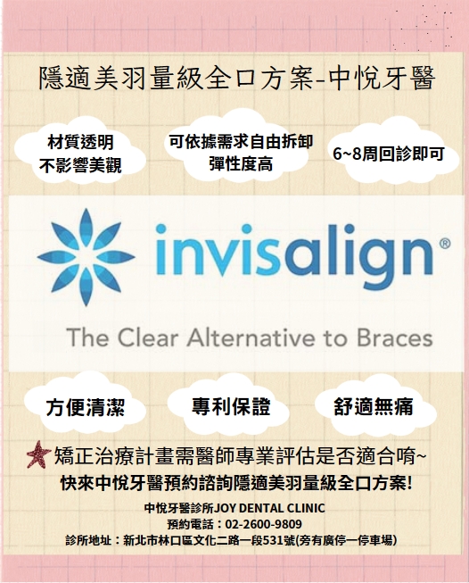 隱適美羽量級全口方案